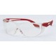 SPECTACLES SKYLITE RED/ CLEAR ULTRADURA 